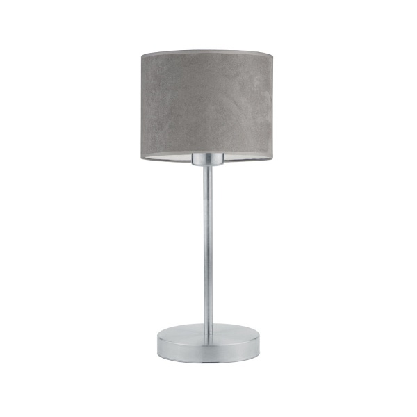 Lampka Biała  nocna do sypialni NICEA VELUR  Lysne