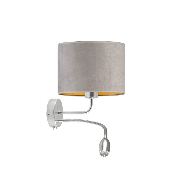 Designerskie oświetlenie do sypialni CAPRI VELUR  Lysne