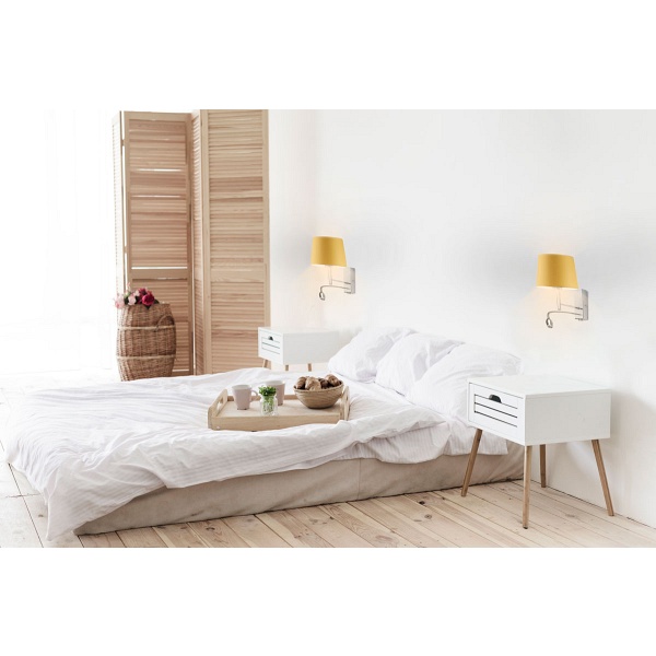 Oświetlenie ścienne z panelem LED AUSTIN  Lysne