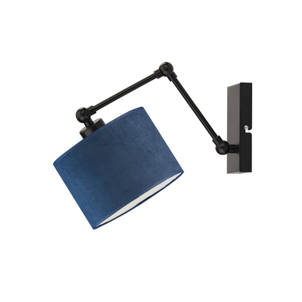 Kinkiet Nowoczesny  ze złotym wnętrzem TULON VELUR  Lysne