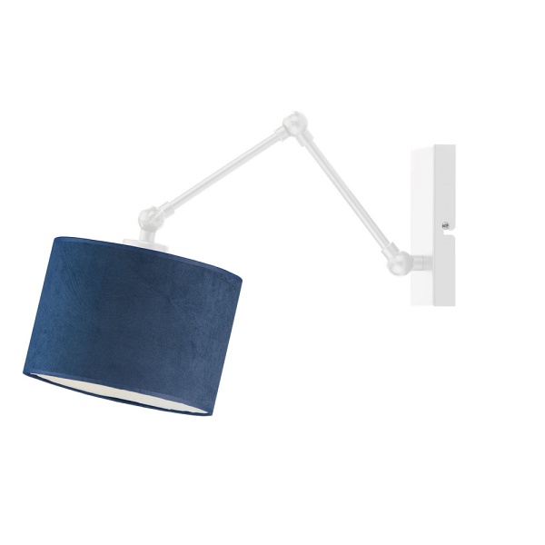 Lampa ścienna nad łóżko TULON VELUR  Lysne