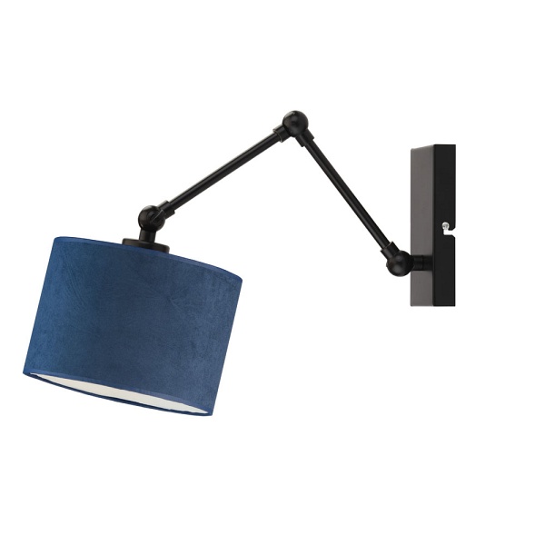 Lampa ścienna nad łóżko TULON VELUR  Lysne