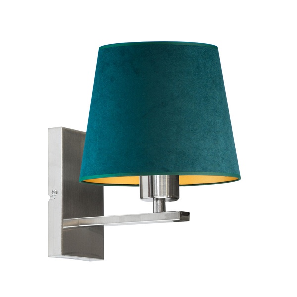 Lampka ścienna do przedpokoju HVAR VELUR  Lysne