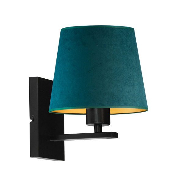 Lampka ścienna do przedpokoju HVAR VELUR  Lysne