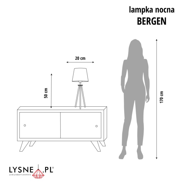 Lampka stołowa CLIO GOLD  Lysne
