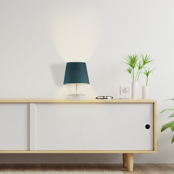 Lampka na stolik nocny ALMADA VELUR  Lysne