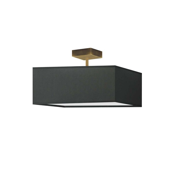 Oświetlenie sufitowe ALBA do salonu - kolor grafitowy   Lysne