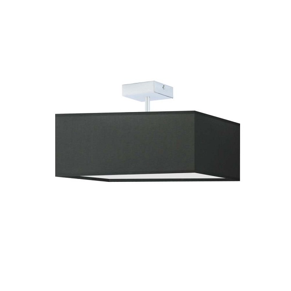 Oświetlenie sufitowe ALBA do salonu - kolor grafitowy   Lysne