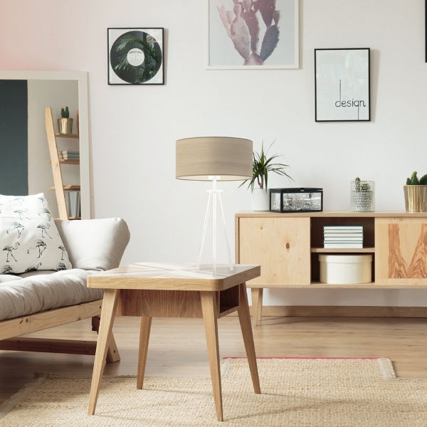 Lampka Nowoczesna  do pokoju na stolik ALTA ECO  Lysne