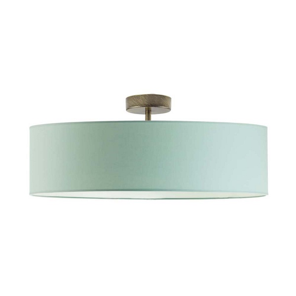 Lampa sufitowa do pokoju dziecka WENECJA fi - 60 cm - kolor miętowy  Lysne