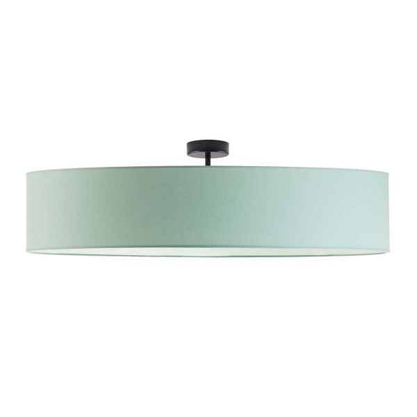 Plafon Nowoczesny  do pokoju dziecka GRENADA fi - 100 cm - kolor miętowy  Lysne