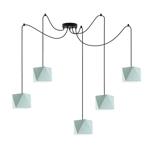 Żyrandol sufitowy pająk KANO D5  Lysne