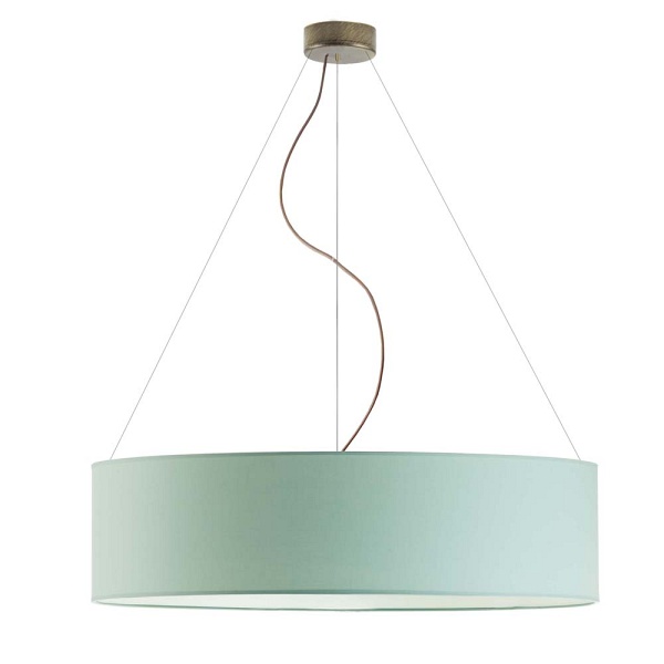 Żyrandol do pokoju dziecka PORTO fi - 80 cm - kolor miętowy  Lysne