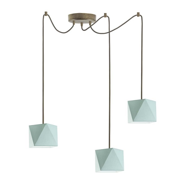 Lampa Geometryczna  wisząca KANO D3  Lysne