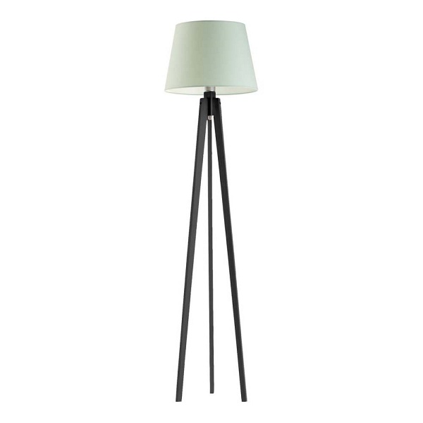 Lampa Czarna  podłogowa CURACAO  Lysne