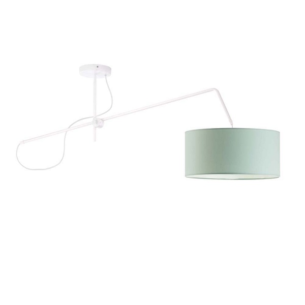 Lampa Biała  wisząca RIO  Lysne