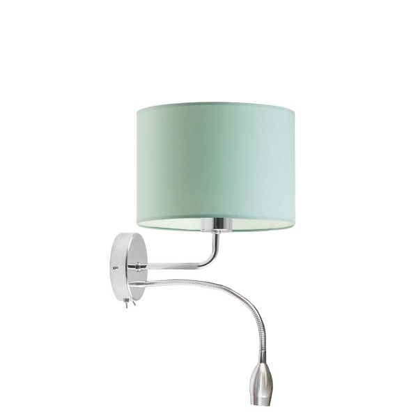 Lampka ścienna do czytania CAPRI VELUR  Lysne