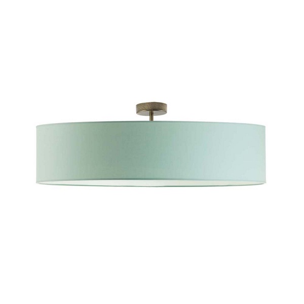 Lampa sufitowa dla dzieci GRENADA  fi - 80 cm - kolor miętowy  Lysne