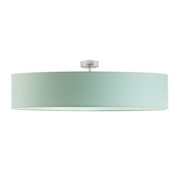 Plafon Nowoczesny  do pokoju dziecka GRENADA fi - 100 cm - kolor miętowy  Lysne