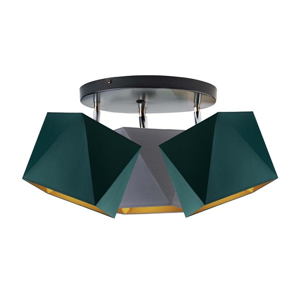 Lampa Nowoczesna  sufitowa MINORKA GOLD  Lysne