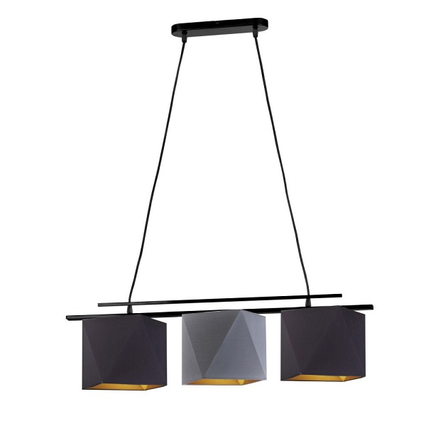 Żyrandol Trójpłomienny żyrandol MALIBU GOLD  Lysne