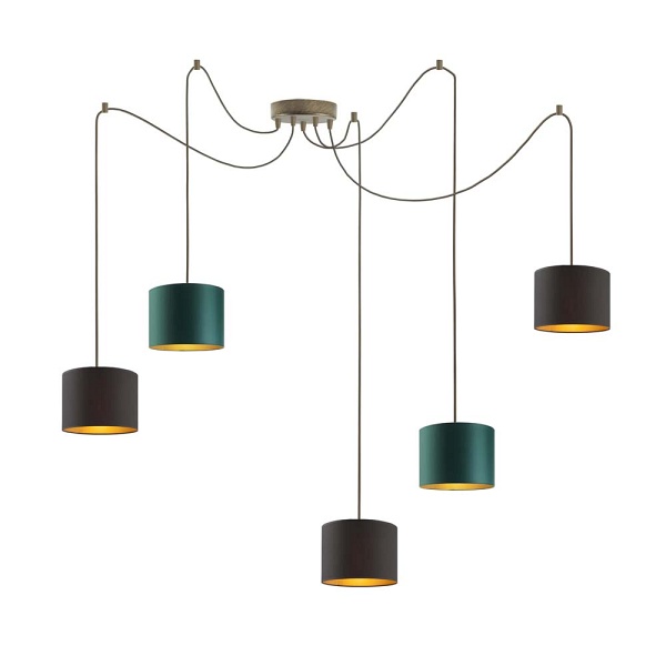 Zwis Nowoczesny  WAIKIKI W5 GOLD  Lysne