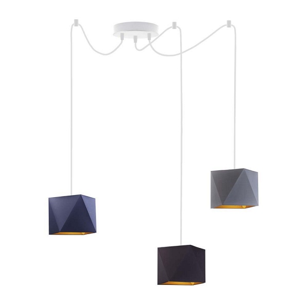 Lampa Regulowana  wisząca KANO D3 GOLD  Lysne