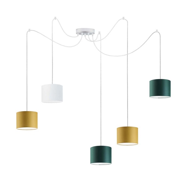 Żyrandol Nowoczesny żyrandol pająk WAIKIKI W5  Lysne