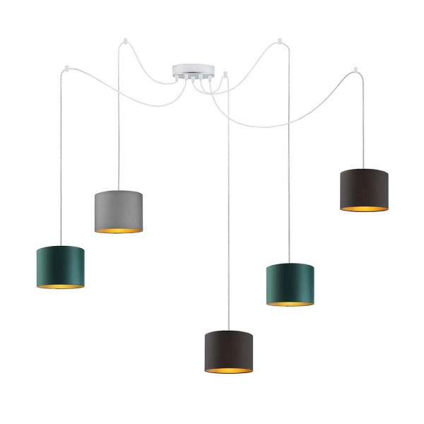 Zwis Nowoczesny  WAIKIKI W5 GOLD  Lysne