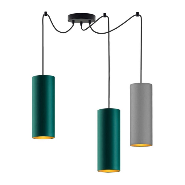 Lampa wisząca z regulacją VIZELA T3 GOLD  Lysne