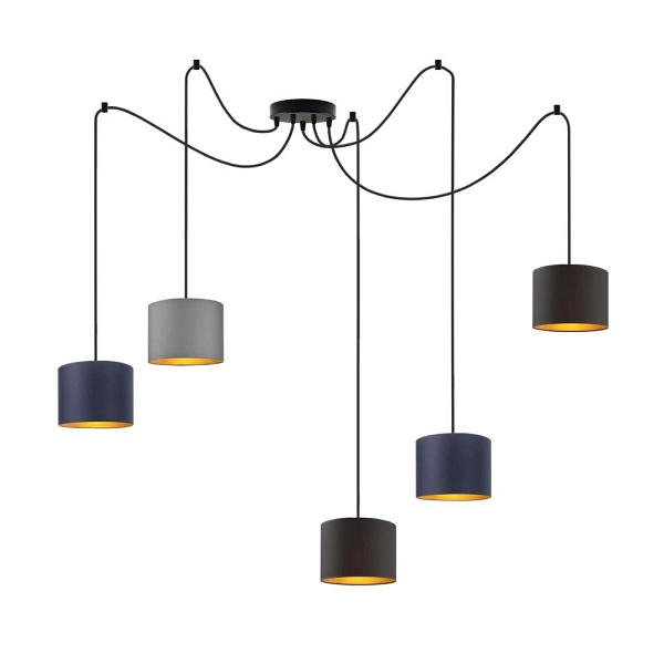 Zwis Nowoczesny  WAIKIKI W5 GOLD  Lysne