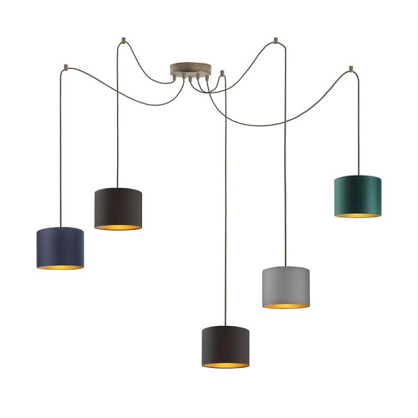 Zwis Nowoczesny  WAIKIKI W5 GOLD  Lysne