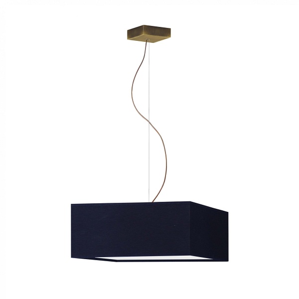 Nowoczesne oświetlenie sufitowe SANGRIA - kolor granatowy  Lysne