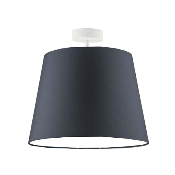 Żyrandol do salonu KAIR - kolor grafitowy  Lysne