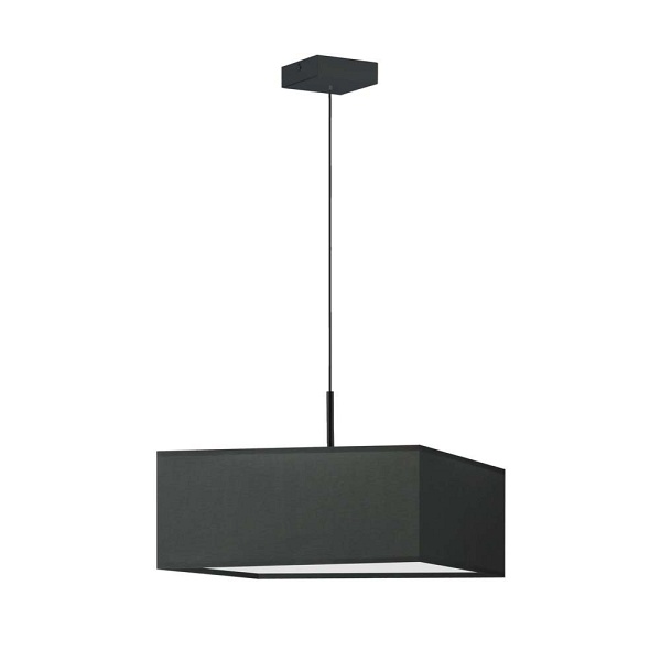 Lampa wisząca do salonu BOGOTA do sypialni - kolor grafitowy   Lysne