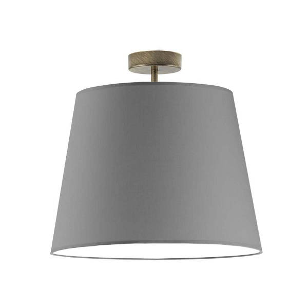 Plafon sufitowy KAIR - kolor szary  Lysne