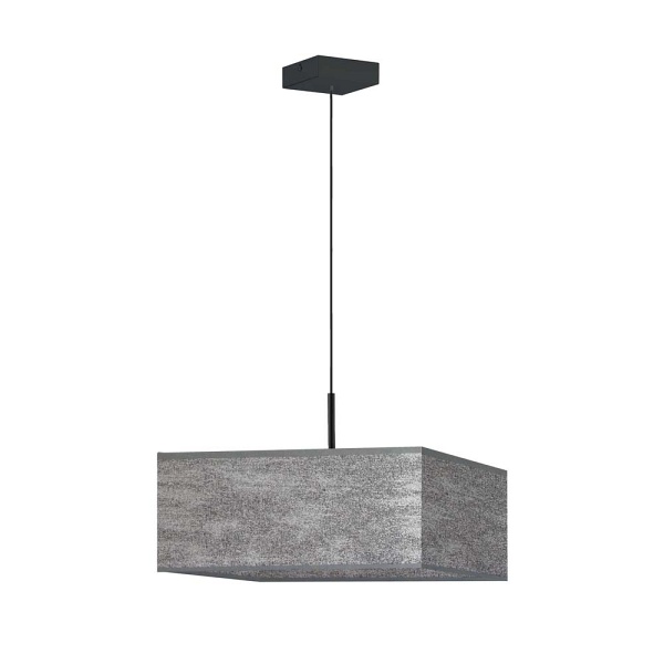 Żyrandol do salonu BOGOTA - kolor szary melanż  Lysne