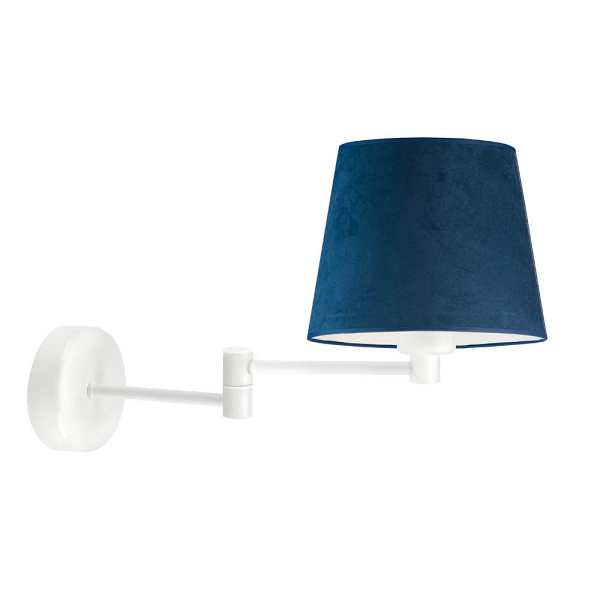 Kinkiet z regulowanym ramieniem LUGO VELUR  Lysne