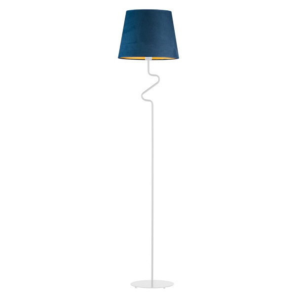 Lampa Designerska  podłogowa do sypialni FOGO VELUR  Lysne