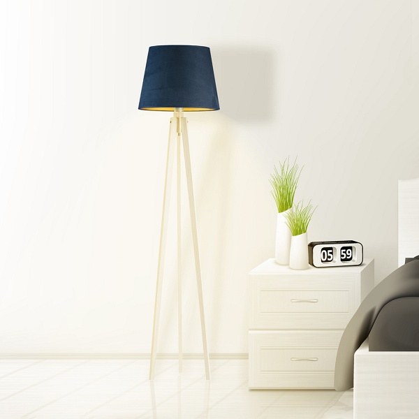 Lampa Nowoczesna  podłogowa CURACAO VELUR  Lysne