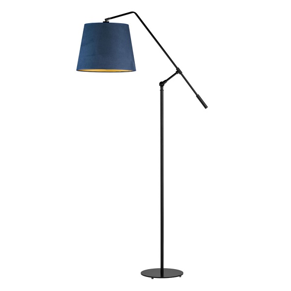 Lampa Designerska  podłogowa do sypialni FOGO VELUR  Lysne