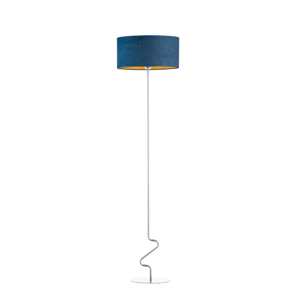 Lampa Nowoczesna  stojąca do sypialni FOYA VELUR  Lysne