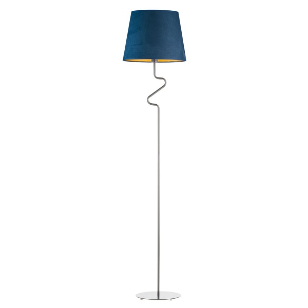 Lampa Designerska  podłogowa do sypialni FOGO VELUR  Lysne