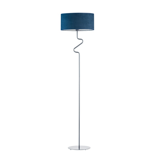 Lampa stojąca w nowoczesnym stylu MORONI VELUR  Lysne