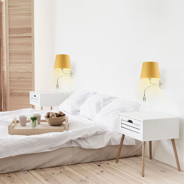 Kinkiet z dodatkowym panelem LED IMPERIA  Lysne