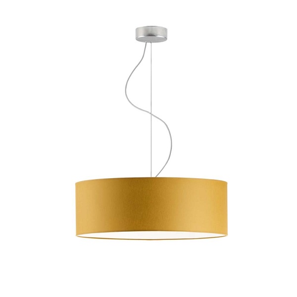 Żyrandol Nowoczesny żyrandol HAJFA fi - 50 cm - kolor musztardowy  Lysne