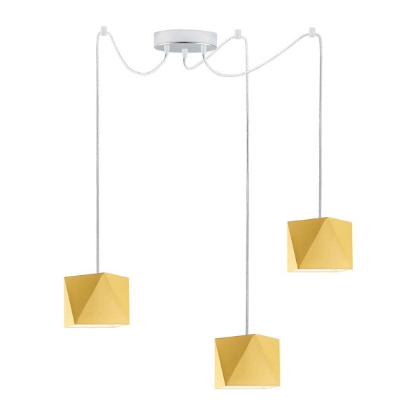 Lampa Regulowana  wisząca KANO D3 GOLD  Lysne