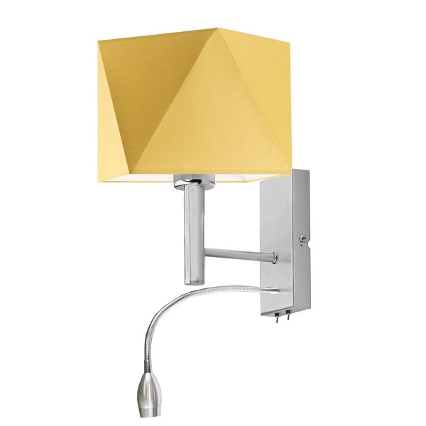 Kinkiet na ścianę SALEM GOLD  Lysne