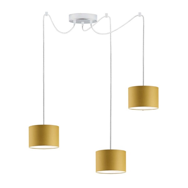 Lampa wisząca typu pająk WAIKIKI W3 GOLD  Lysne