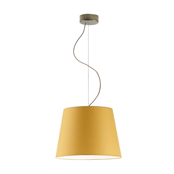 Lampa wisząca TUNIS - kolor musztardowy  Lysne